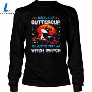 Snoopy Eagles buckle up buttercup you just flipped Halloween Unisex Shirt 2 dfpmec.jpg