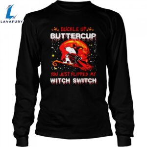 Snoopy Falcons buckle up buttercup you just flipped Halloween Unisex Shirt 2 kbfgge.jpg