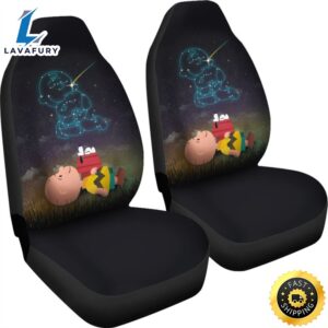 Snoopy Friends Forever Seat Covers Amazing Best Gift Ideas Universal Fit 4 winret.jpg