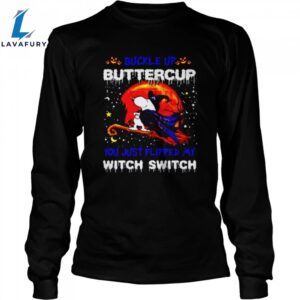 Snoopy Giants buckle up buttercup you just flipped Halloween Unisex Shirt 2 ijf7hx.jpg