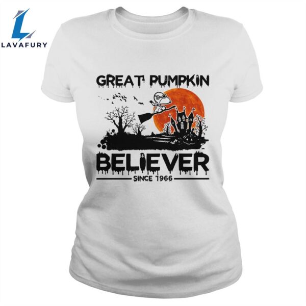 Snoopy Great Pumpkin Believer Since 1966 Halloween Unisex Shirt