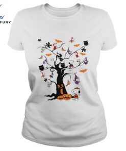 Snoopy Halloween Tree Unisex Shirt