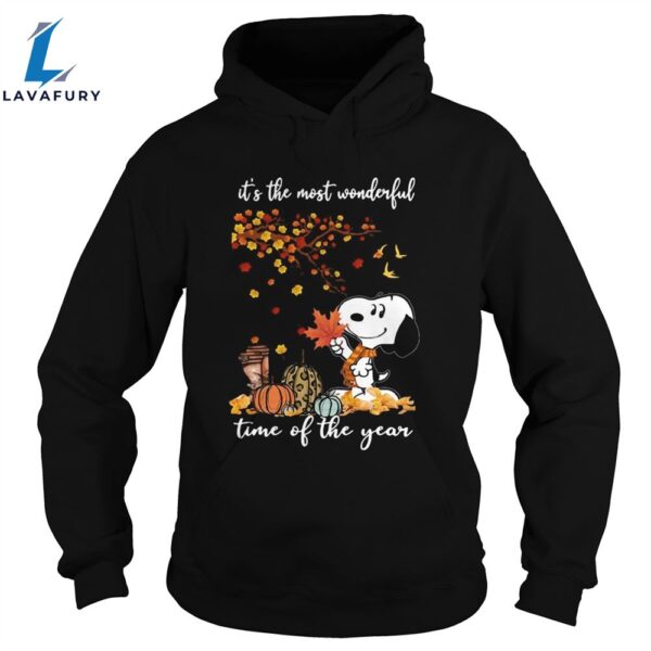 Snoopy Its The Most Wonderful Time Of The Year Halloween Unisex Shirt