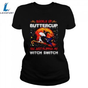 Snoopy Patriots buckle up buttercup you just flipped Halloween Unisex Shirt 1 thdtyb.jpg