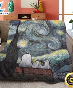 Snoopy Quiltblanket Gift For Fan,…