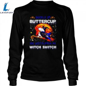 Snoopy Ravens buckle up buttercup you just flipped Halloween Unisex Shirt 2 olojhk.jpg