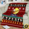 Snoopy Red Christmas Fleece Blanket Gift For Fan, Premium Comfy Sofa Throw Blanket Gift
