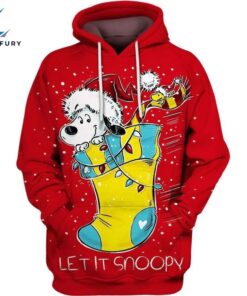 Snoopy Stocking Movie Cartoon 3D…