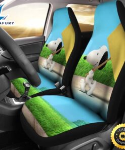 Snoopy Walking Car Seat Covers…