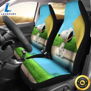 Snoopy Walking Car Seat Covers…