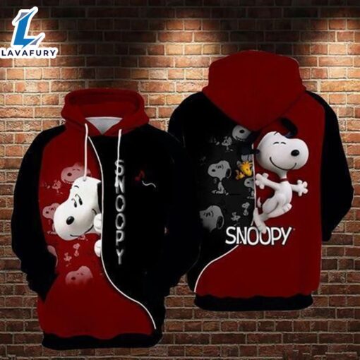 Snoopy Woodstock Movie Cartoon 3D All Over Print Shirt