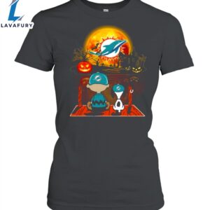 Snoopy and Charlie Brown Pumpkin Miami Dolphins Jackets Halloween Moon Unisex Shirt 1 tyms49.jpg