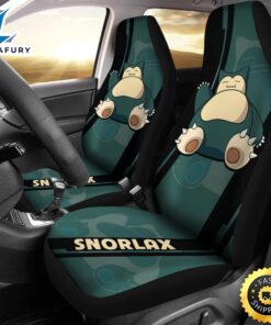 Snorlax Pokemon Car Seat Covers Style Custom For Fans