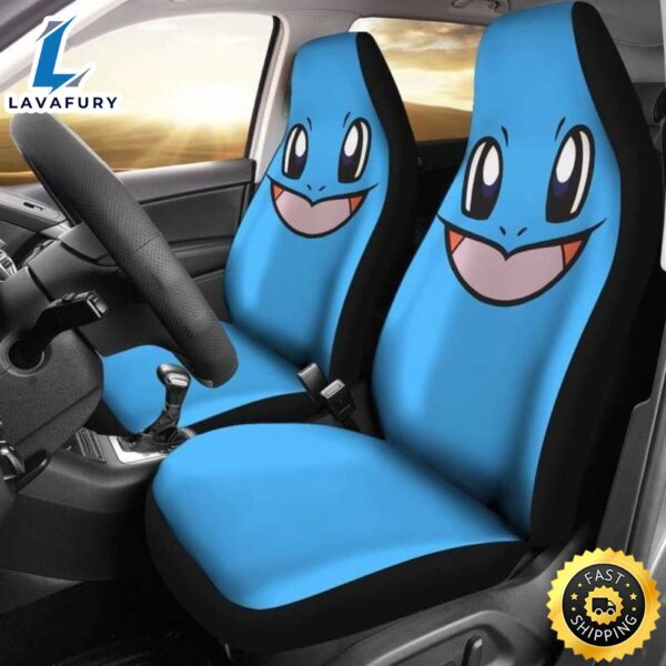 Squirtle Pokemon Car Seat Covers Universal