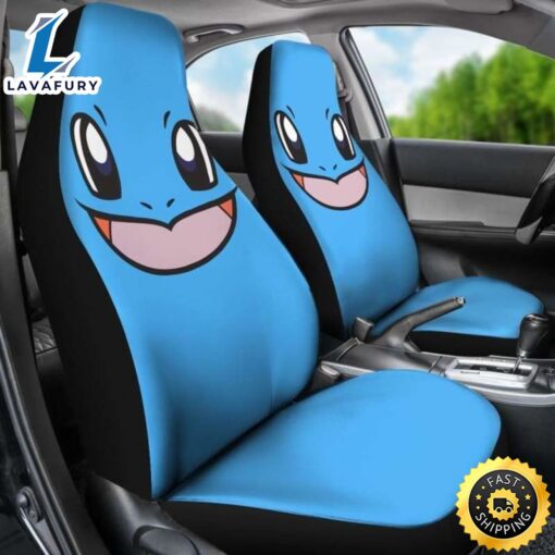 Squirtle Pokemon Car Seat Covers Universal