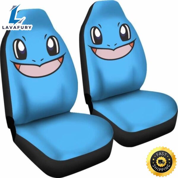 Squirtle Pokemon Car Seat Covers Universal