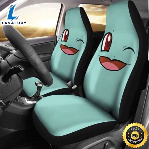 Squirtle Pokemon Car Seat Covers Universal Fit