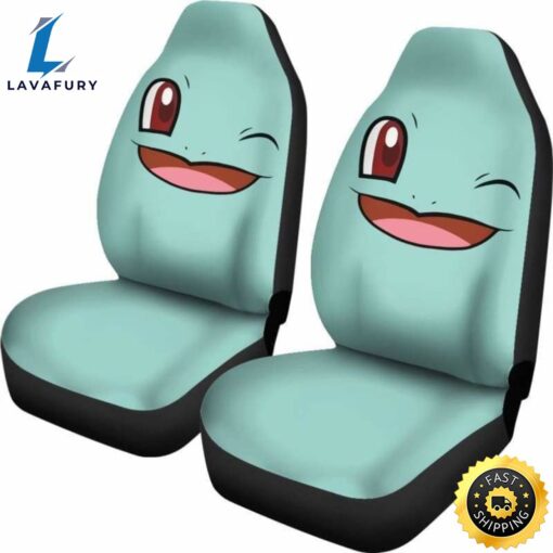 Squirtle Pokemon Car Seat Covers Universal Fit