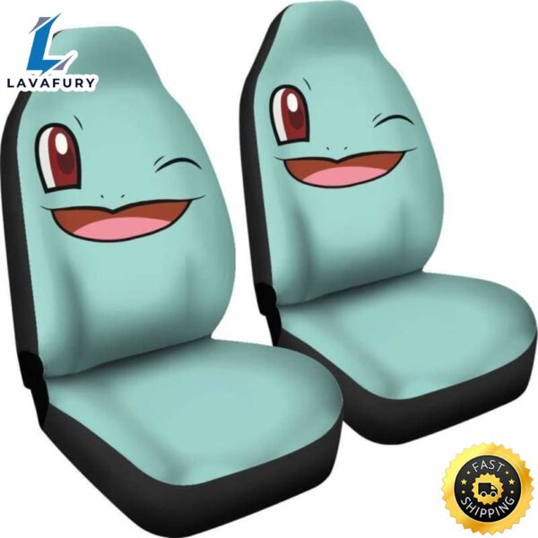 Squirtle Pokemon Car Seat Covers Universal Fit