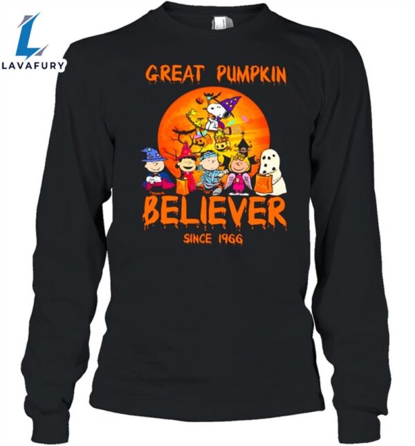 The Peanuts Snoopy And Friends Great Pumpkin Believer Halloween Unisex Shirt
