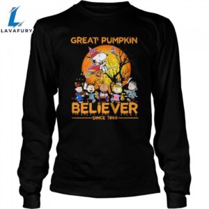 The Peanuts Snoopy Great Pumpkin Believer Since 1966 Charlie Brown Halloween Unisex Shirt 2 guzu18.jpg