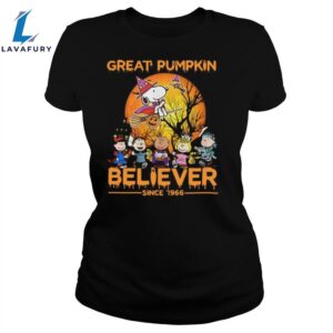 The Peanuts Snoopy Great Pumpkin Believer Since 1966 Halloween Unisex Shirt 1 whpbfh.jpg
