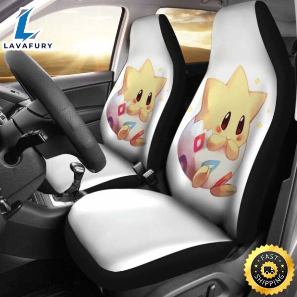 Togepi Pokemon Car Seat Covers Universal