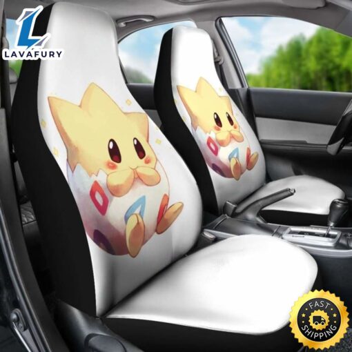 Togepi Pokemon Car Seat Covers Universal