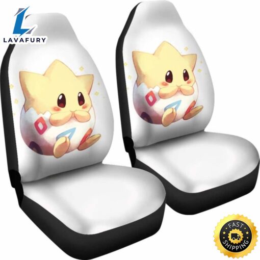 Togepi Pokemon Car Seat Covers Universal