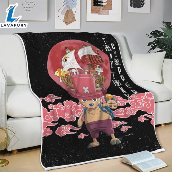 Tony Tony Chopper Moon Style One Piece Anime Blanket