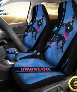Umbreon Pokemon Car Seat Covers Style Custom For Fans