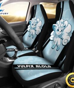 Vulpix alola Pokemon Car Seat Covers Style Custom For Fans