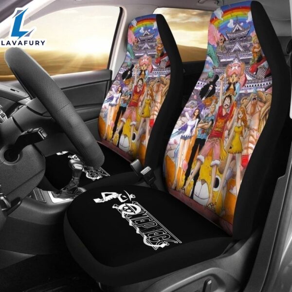 Wano Country Arc One Piece Anime Car Seat Covers Universal Fit