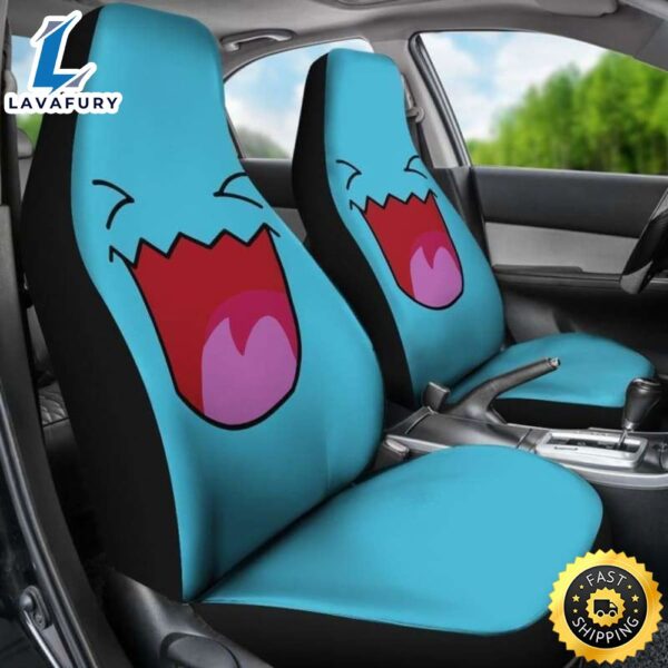 Wobbuffet Pokemon Car Seat Covers Universal