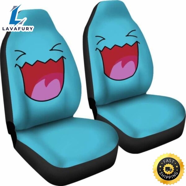 Wobbuffet Pokemon Car Seat Covers Universal