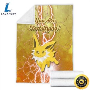 You Are Electrifying Jolteon Pokemon Blanket 3 av3qit.jpg