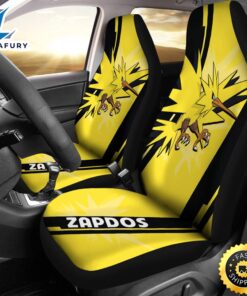 Zapdos Pokemon Car Seat Covers Style Custom For Fans