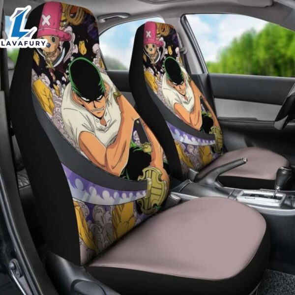 Zoro Chopper One Piece Car Seat Covers Universal Fit
