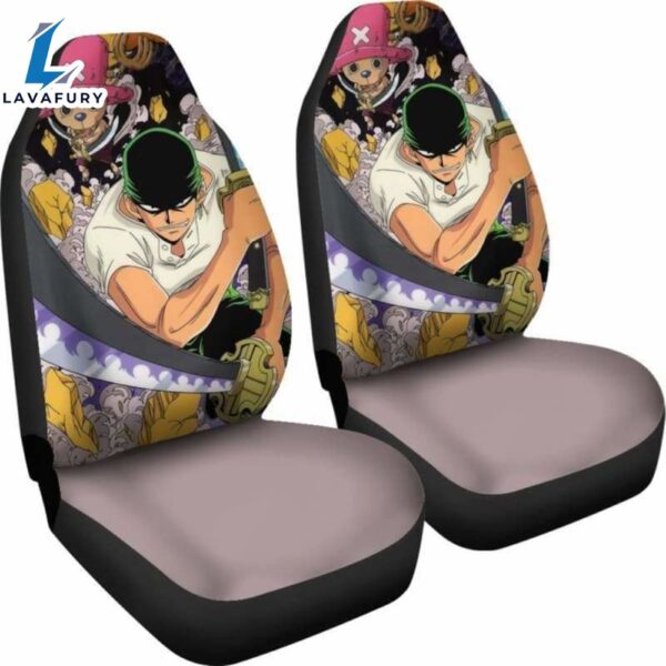 Zoro Chopper One Piece Car Seat Covers Universal Fit