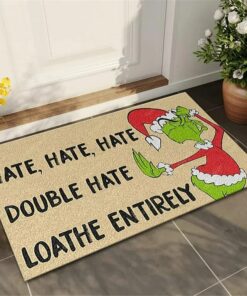 2 Pack Christmas Doormats Grinch…