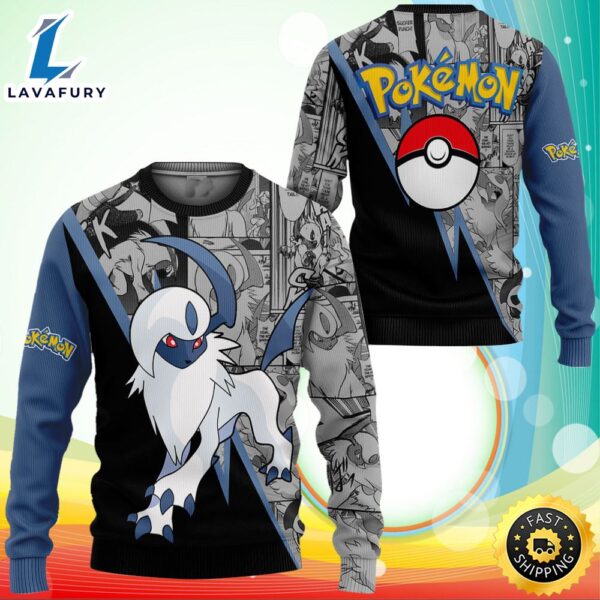 Absol Anime Pokemon Ugly Sweater