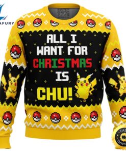 All I Want Picachu Pokemon…