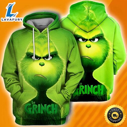 Angry Grinch Funny Christmas Hoodies The Grinch Hoodie