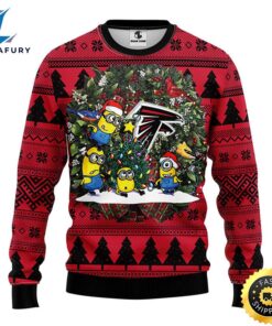 Atlanta Falcons Minion Christmas Ugly…