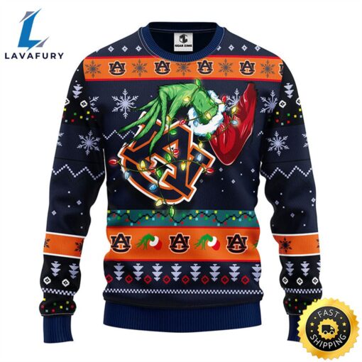 Auburn Tigers Grinch Christmas Ugly Sweater