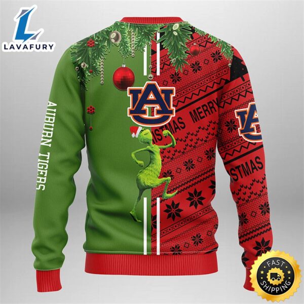 Auburn Tigers Grinch & Scooby-doo Christmas Ugly Sweater