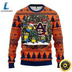 Auburn Tigers Minion Christmas Ugly…