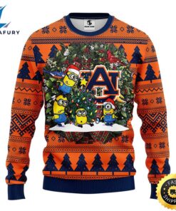 Auburn Tigers Minion Christmas Ugly…