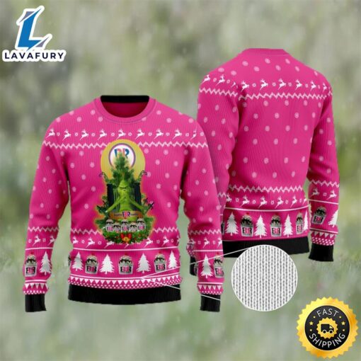 Baskin Robbins Grinch Snow Ugly Christmas Sweater