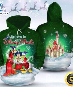 Believe In Disney Magic Mickey And Friends 3D Printed Hoodie